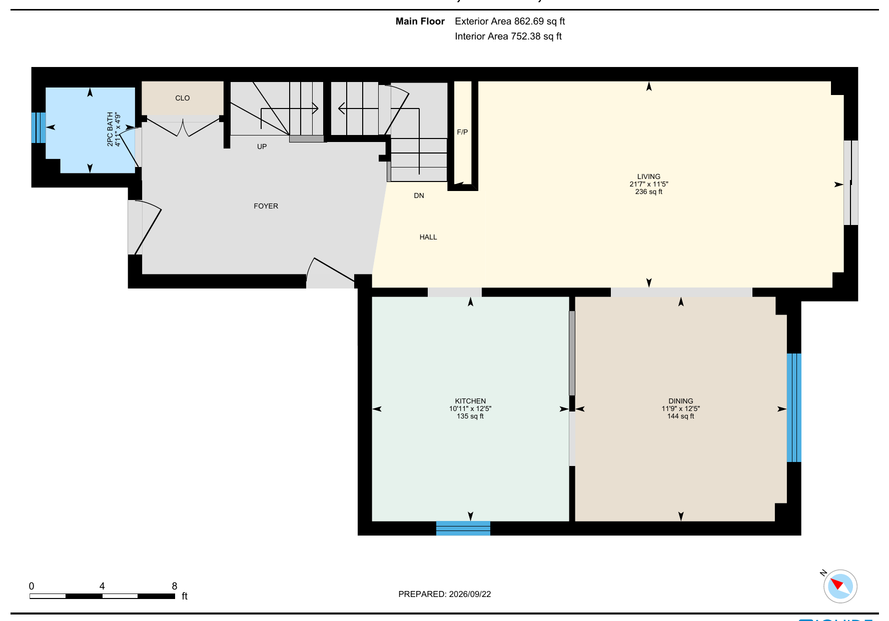 Main floor plan