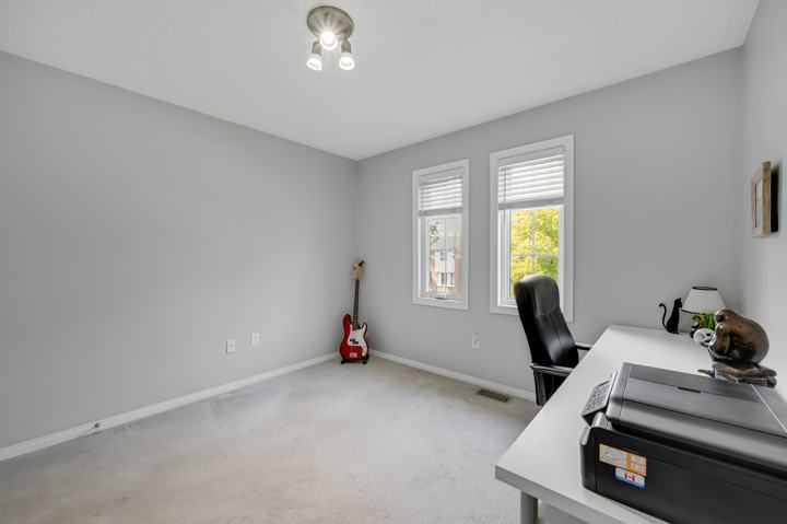 Fourth bedroom, set up as a home office