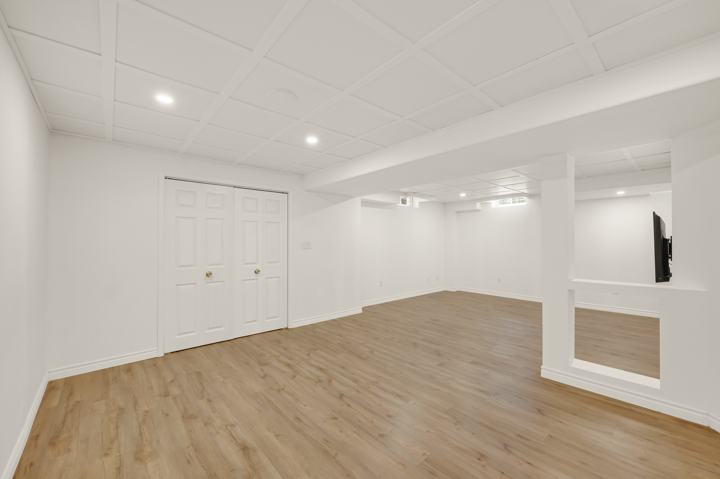 Lower level rec room